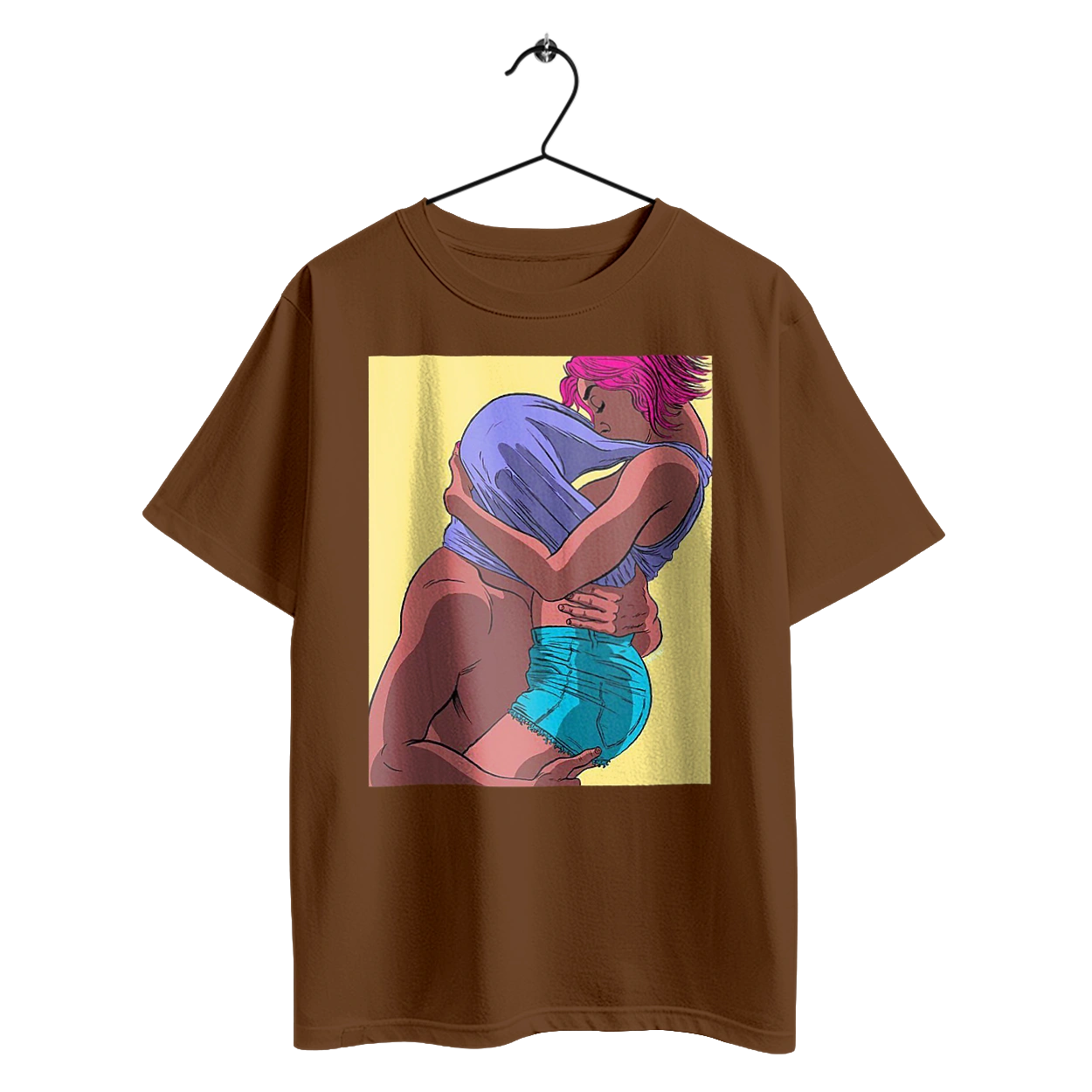 Чоловік Під Майкою У Дівчата