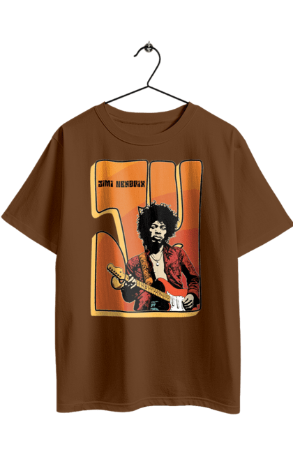 Футболка оверсайз з принтом "Джимі Хендрікс". Jimi hendrix, вокаліст, гітарист, джимі хендрікс, композитор, музика, музикант, рок. 2070702