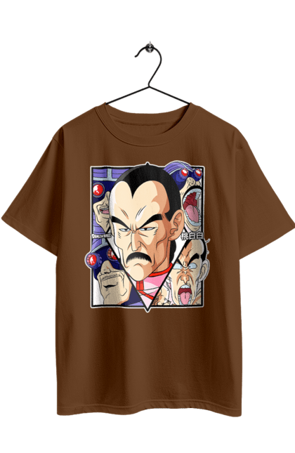 Футболка оверсайз з принтом "Перли дракона Тао Пай Пай". Anime, dragon ball, manga, mercenary tao, tao pai pai, аніме, вегета, гоку, манга, тао пай пай. 2070702