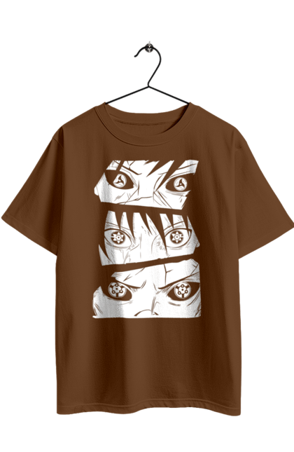 Oversized t-shirt with prints Naruto Uchiha. Anime, manga, naruto, sasuke, sasuke uchiha, uchiha. 2070702