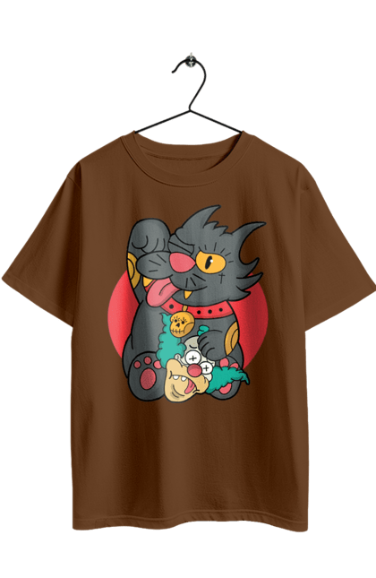 Oversized t-shirt with prints The Simpsons Krusty the Clown. Clown, krusty, krusty the clown, simpsons. 2070702