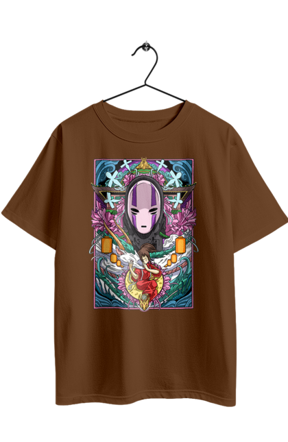 Oversized t-shirt with prints Spirited Away Kaonashi. Faceless, kaonashi, spirited away. 2070702