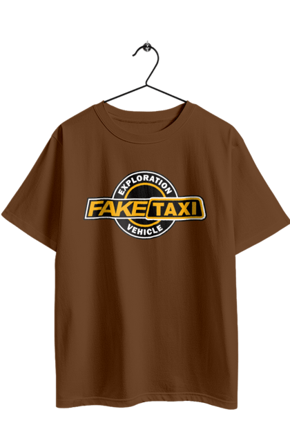 Футболка оверсайз з принтом "Fake taxi". Порно хаб, порнохаб, приколы, фак такси, фак таксі, фейк такси. 2070702