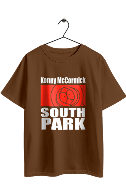 Футболка оверсайз з принтом "Південний парк Кенні". Kenny, kenny mccormick, south park, кенні, кенні маккормік, мультсеріал, південний парк. 2070702