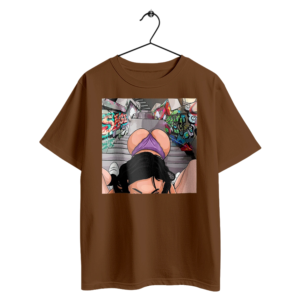 Girl On Her Knees In Front Of A Boy