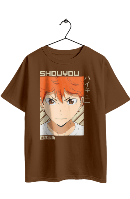 Oversized t-shirt with prints Haikyu!! Hinata. Anime, haikyu, hinata, manga, shoyo hinata, sports anime, volleyball. 2070702