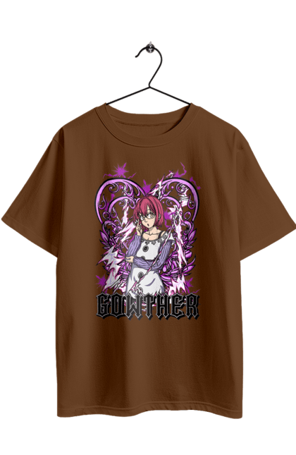 Футболка оверсайз з принтом "Сім Смертних Гріхів Гаутер". Gowther, seven deadly sins, аніме, гаутер, комедія, манга, пригоди, сім смертних гріхів, фентезі. 2070702
