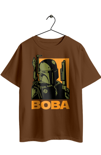 Oversized t-shirt with prints Boba. Bob fett, boba fett, clone, head hunter, star wars. 2070702