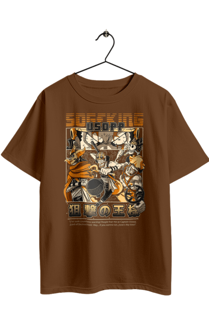 Футболка оверсайз з принтом "Ван Піс Усопп". One piece, usopp, аніме, ван пис, ван піс, манга, снайпер, усопп. 2070702