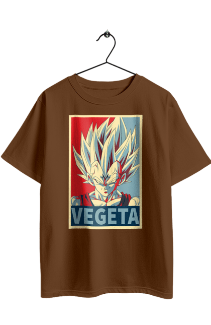 Футболка оверсайз з принтом "Перли дракона Вегета". Anime, dragon ball, goku, manga, vegeta, аніме, вегета, гоку, манга, перли дракона. 2070702