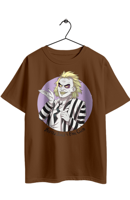 Oversized t-shirt with prints Beetlejuice. Beetlejuice, comedy, ghost, horror, movie, tim burton, warner bros. 2070702