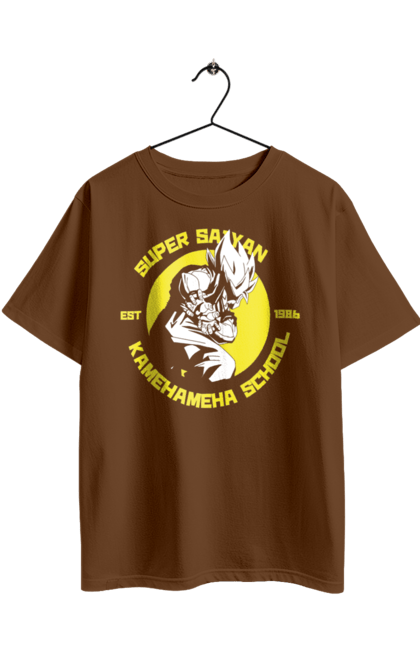 Футболка оверсайз з принтом "Перли дракона". Anime, dragon ball, goku, manga, vegeta, аніме, вегета, гоку, манга, перли дракона. 2070702