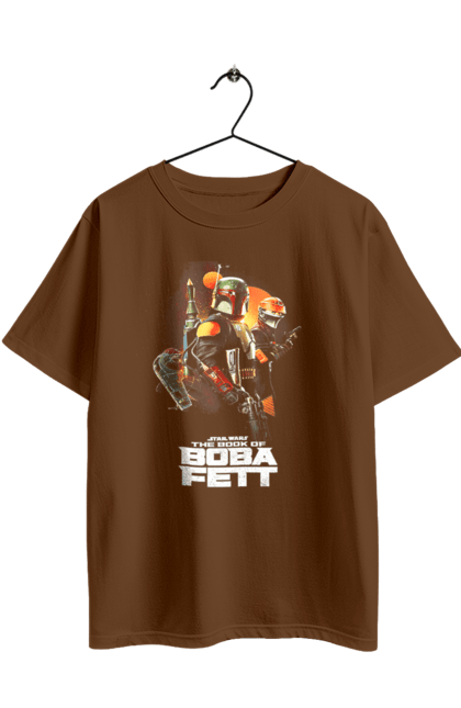 Oversized t-shirt with prints Boba Fett. Bob fett, boba fett, clone, head hunter, star wars. 2070702