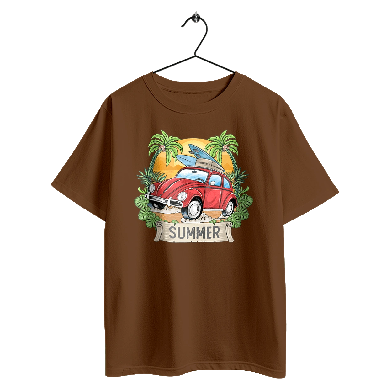 Summer, Car And Palm Trees