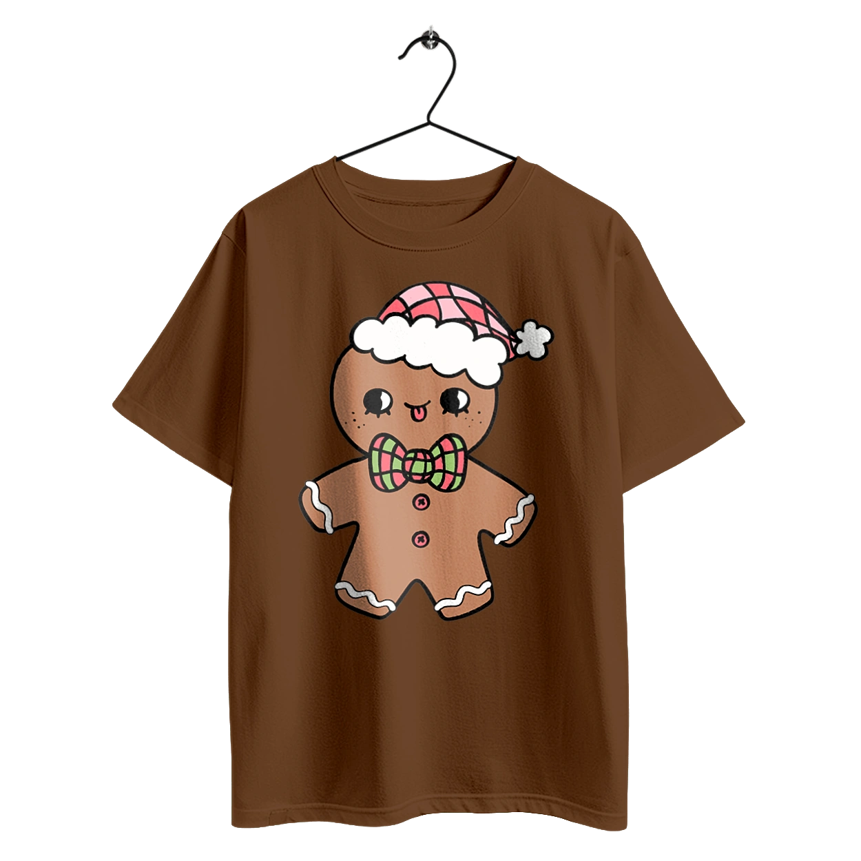 Імбирний пряник у різдвяній шапці