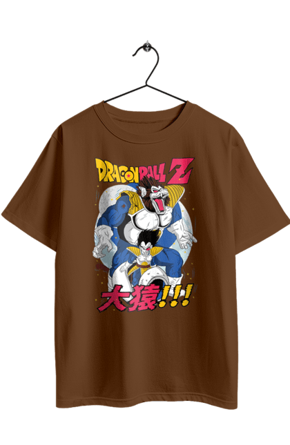 Футболка оверсайз з принтом "Перли дракона Вегета". Anime, dragon ball, goku, manga, vegeta, аніме, вегета, гоку, манга, перли дракона. 2070702