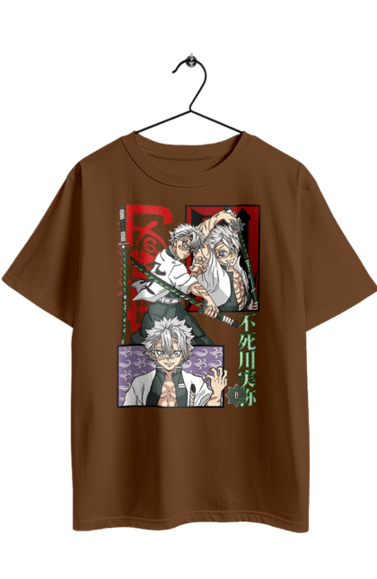 Футболка оверсайз с принтом Клинок Рассекающий Демонов Санеми. Anime, demon slayer, kimetsu no yaiba, manga, sanemi shinazugawa, аниме, истребитель демонов, манга, санеми, санеми шинадзугава. 2070702