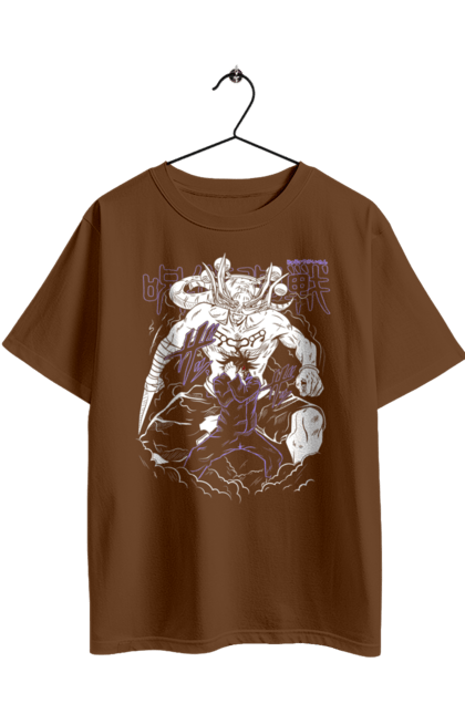 Футболка оверсайз з принтом "Магічна битва Мегумі". Anime, fushiguro, fushiguro megumi, jujutsu kaisen, manga, megumi, аніме, магічна битва, манга, мегумі. 2070702