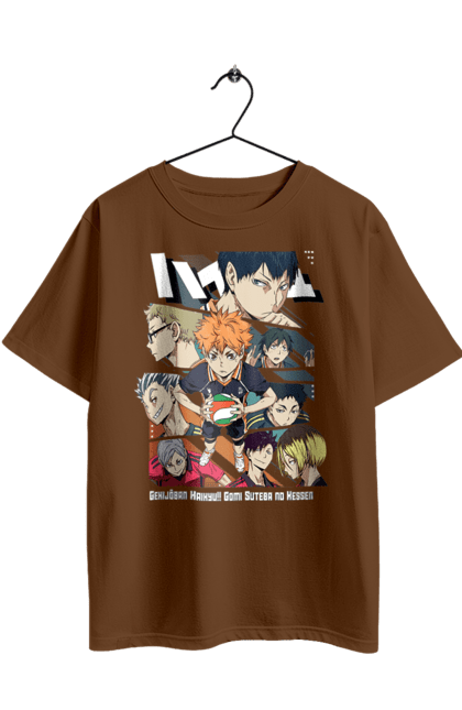 Oversized t-shirt with prints Haikyu!! Hinata. Anime, haikyu, hinata, manga, shoyo hinata, sports anime, volleyball. 2070702