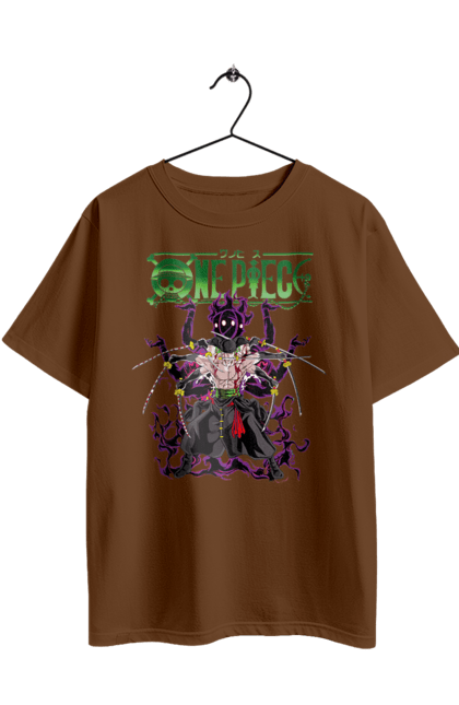 Футболка оверсайз з принтом "Ван Піс Зоро". One piece, roronoa zoro, аніме, ван пис, ван піс, зоро, манга, ророноа зоро, фехтувальник. 2070702