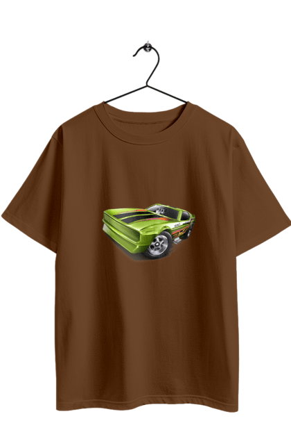 Футболка оверсайз з принтом "Спорткар". Авто, автомобіль, кастом, машина, потужне авто, спорткар. 2070702