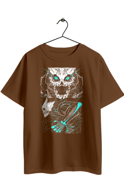 Oversized t-shirt with prints Kaiju № 8 Kafka Hibino. Anime, hibino kafka, kafka hibino, kaiju, kaiju 8, kaiju № 8, manga. 2070702