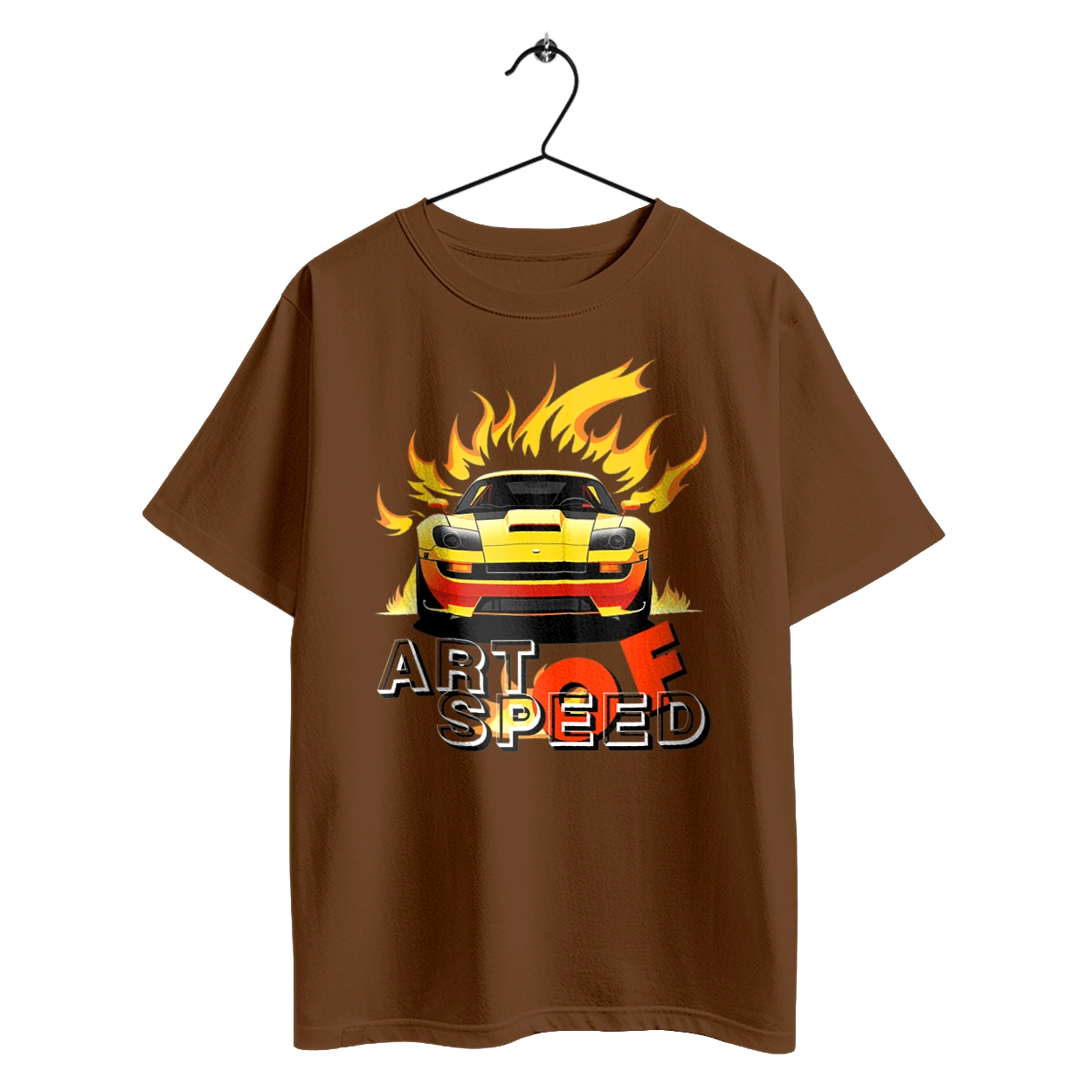 Машина у вогні