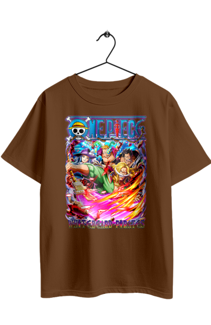Футболка оверсайз з принтом "Ван Піс Едвард Ньюгейт". Edward newgate, one piece, whitebeard, аніме, ван пис, ван піс, едвард ньюгейт, манга. 2070702