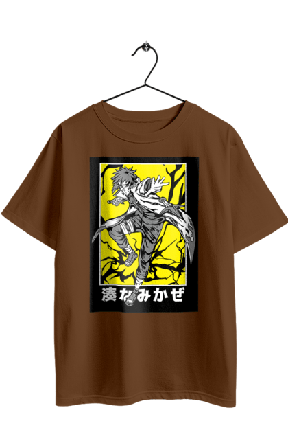 Футболка оверсайз з принтом "Наруто". Naruto, аніме, манга, мінато намікадзе, наруто, ніндзя, персонаж, серіал. 2070702