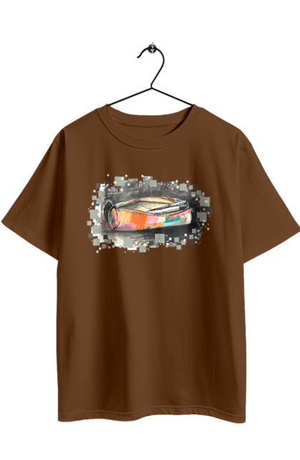 Футболка оверсайз з принтом "Пенал Авторський малюнок". Ексклюзив, канцтовари, малюнок, малюнок від руки, олівець, пенал, ручка, школа. 2070702