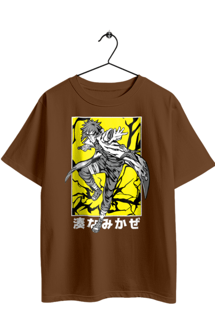 Футболка оверсайз з принтом "Anime 40". Naruto, аніме, манга, мінато намікадзе, наруто, ніндзя, персонаж, серіал. 2070702