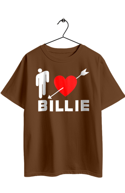 Футболка оверсайз з принтом "Біллі Айліш". Біллі айліш, логотип біллі айліш, принт біллі айліш, співачка біллі айліш. 2070702