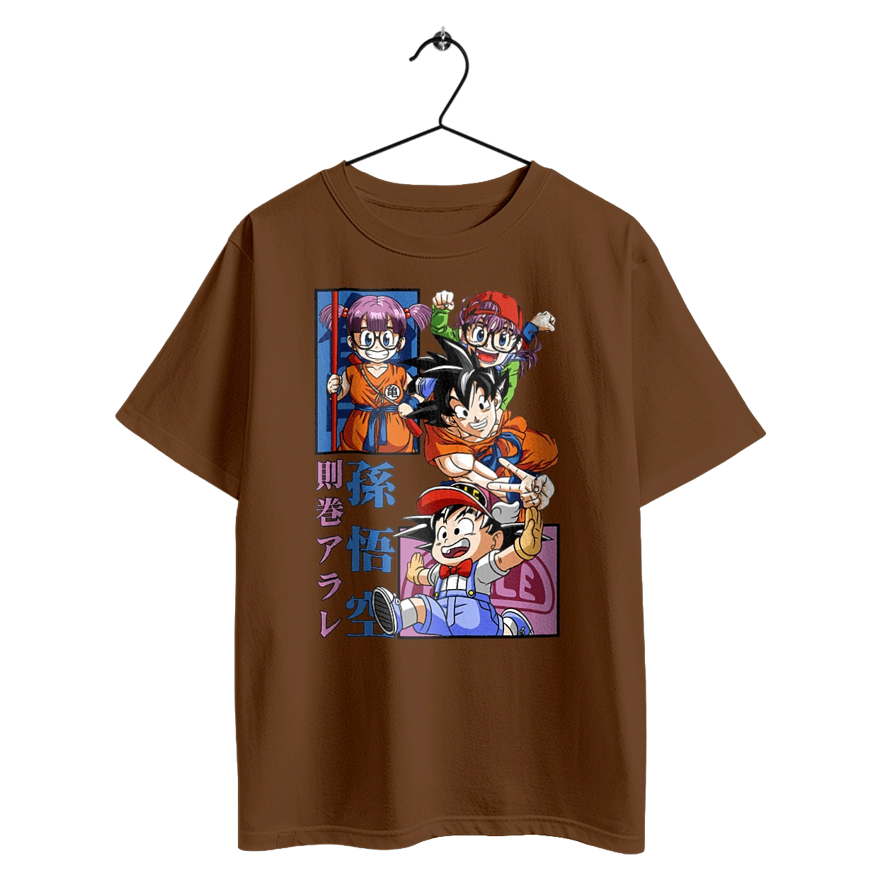 Dragon Ball Son Goku and Arale