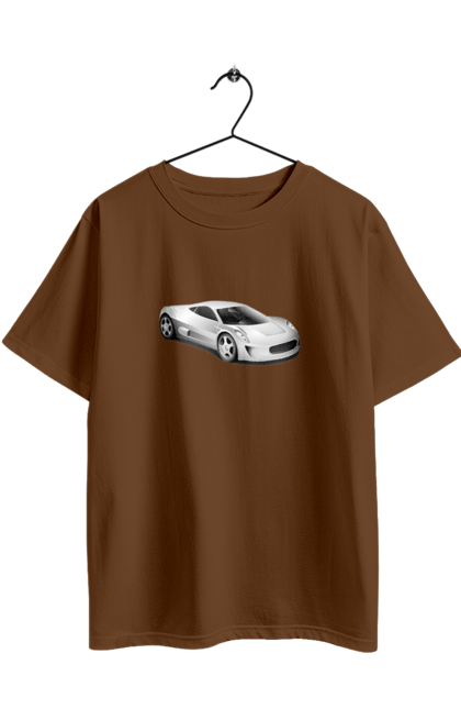 Футболка оверсайз з принтом "Авто.1". Авто, графіка, спортивне авто, фото, чорно-біле зображення. 2070702