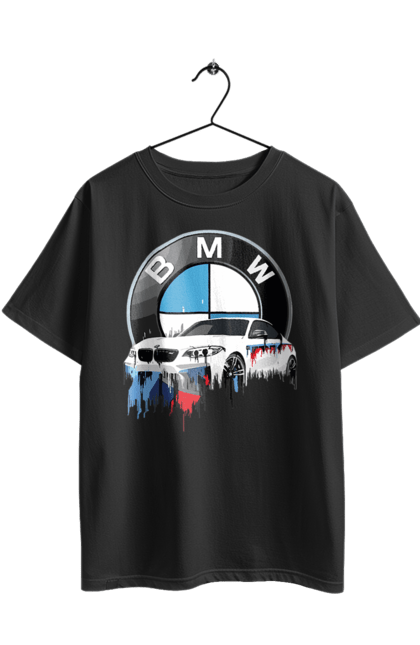 Футболка оверсайз з принтом "BMW". Bmw, авто, бмв, бмв фан, фанклуб. 2070702