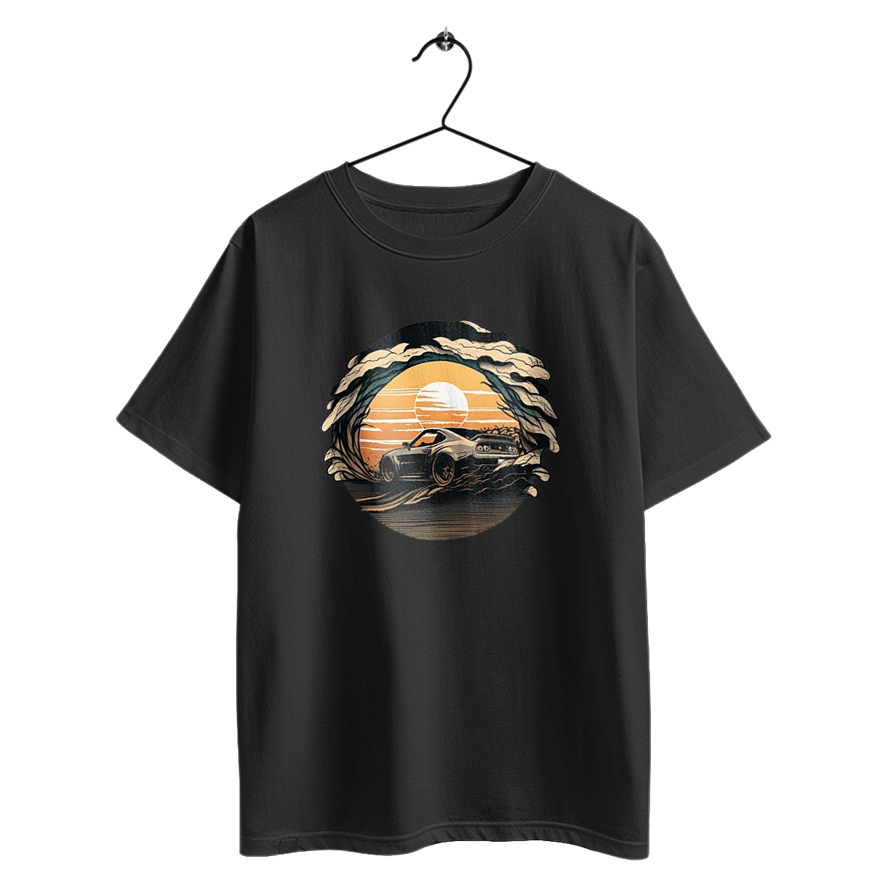 Додж на заході сонця