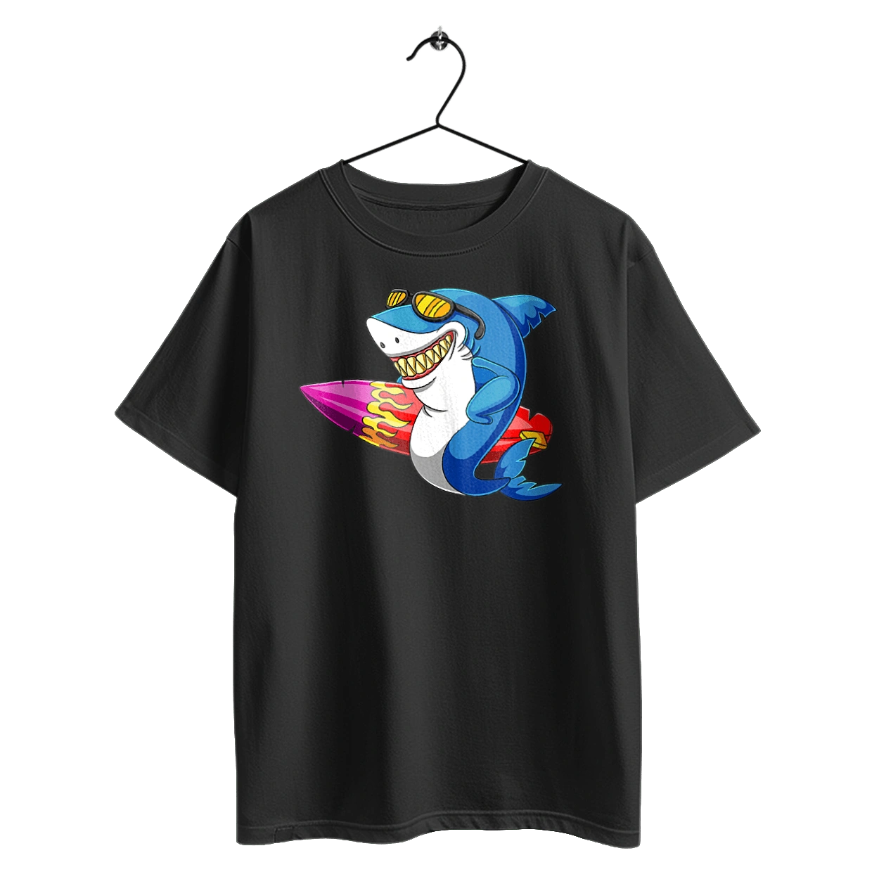 Акула В Очках С Серфингом