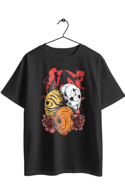 Футболка оверсайз з принтом "Наруто Учіха Обіто". Naruto, obito, obito uchiha, аніме, манга, наруто, обіто, серіал, учіха, учіха обіто. 2070702