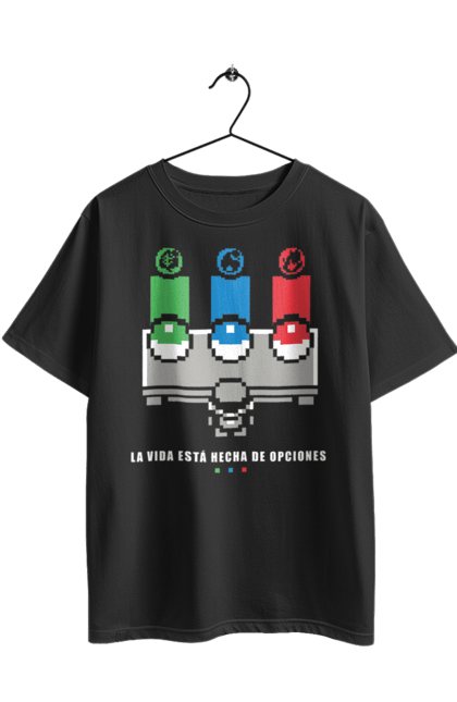 Футболка оверсайз з принтом "Покемон". Nintendo, pokemon, аніме, гра, еш кетчум, пікачу, покемон, серіал. 2070702