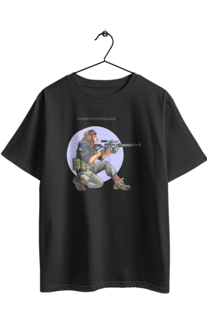 Футболка оверсайз з принтом "Сєверодонецьк". Аграрії, арестович, буча, війна, герб україни, герої, зелений, зупиніть війну, иди нахуй, ірпінь, київ, кім, маріуполь, мир, мрія, ні війні, одеса, орда, орки, привид києва, птн пнх, путін хуйло, російський військовий корабель, слава україні, україна, харків, чорнобаївка. 2070702