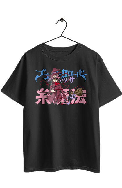 Футболка оверсайз з принтом "Black Clover Ванесса Енотека". Anime, black clover, manga, vanessa enoteca, аніме, ванесса енотека, манга, чорна конюшина. 2070702