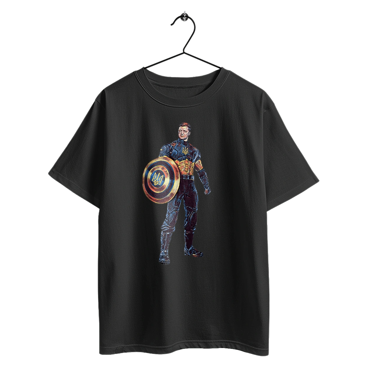 Captain Ukraine Zelensky art