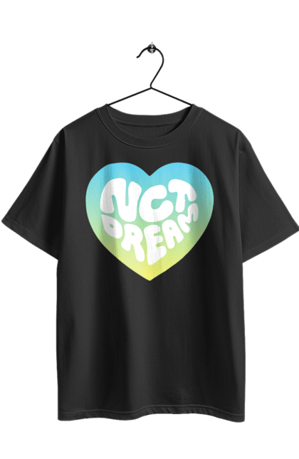 Футболка оверсайз з принтом "NCT Dream". K pop, nct, nct dream, sm entertainment, група, к-поп, музика, музичний гурт. 2070702