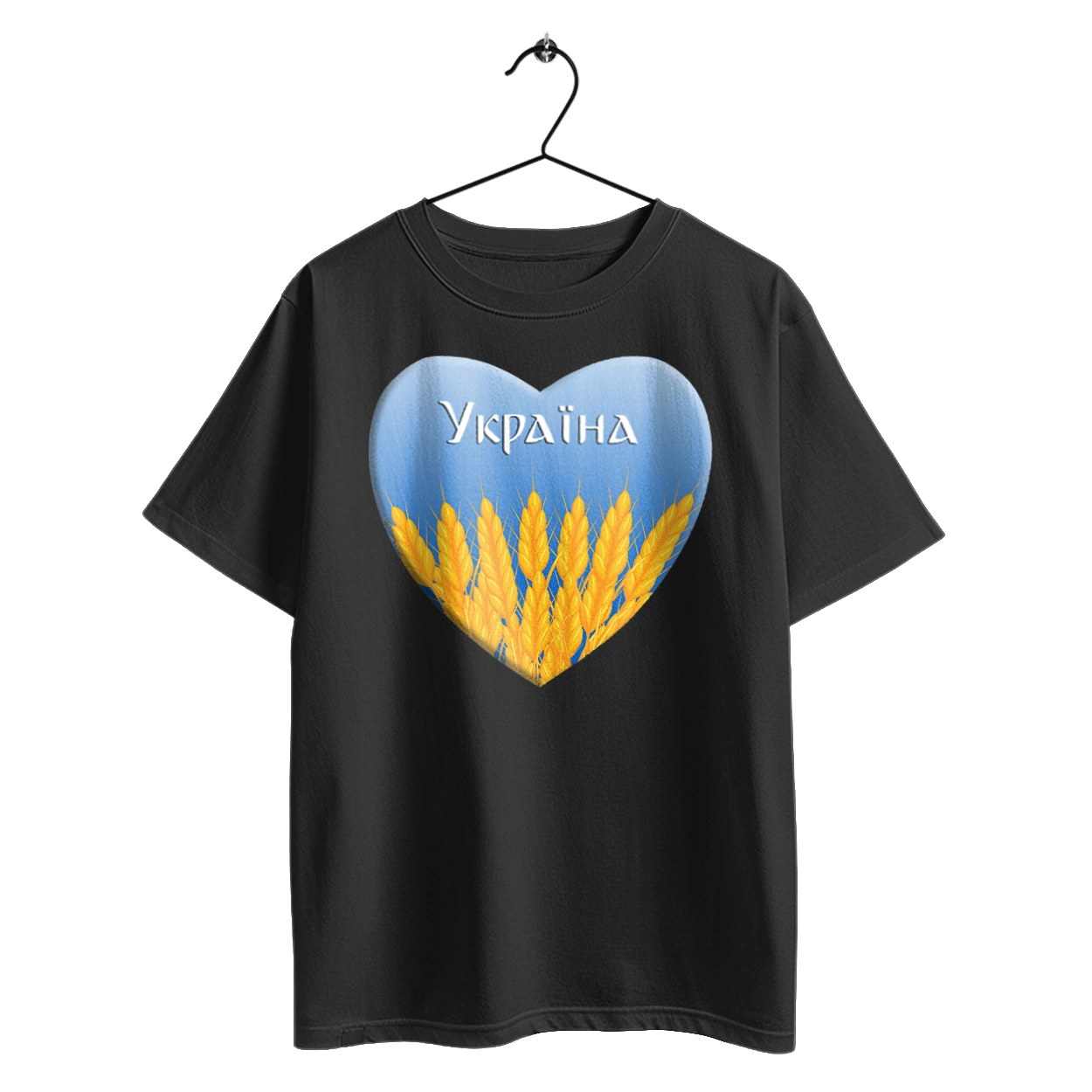 Серце з колосками Україна