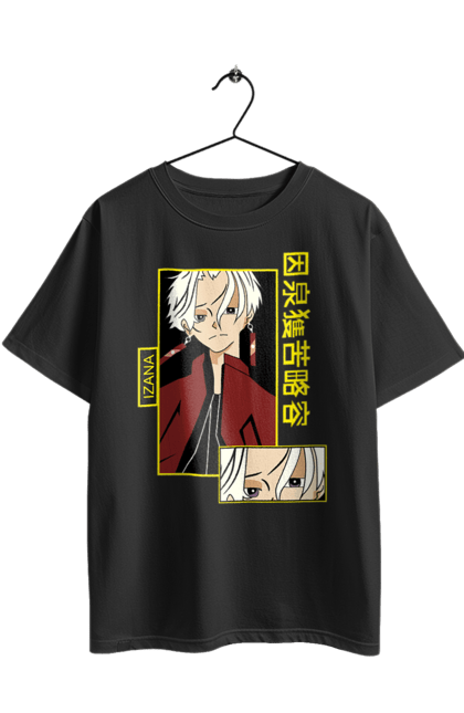 Футболка оверсайз с принтом Токийские мстители Идзана Курокава. Izana kurokawa, tokyo revengers, аниме, боевик, игра, идзана, идзана курокава, манга, сериал, токийские мстители. 2070702