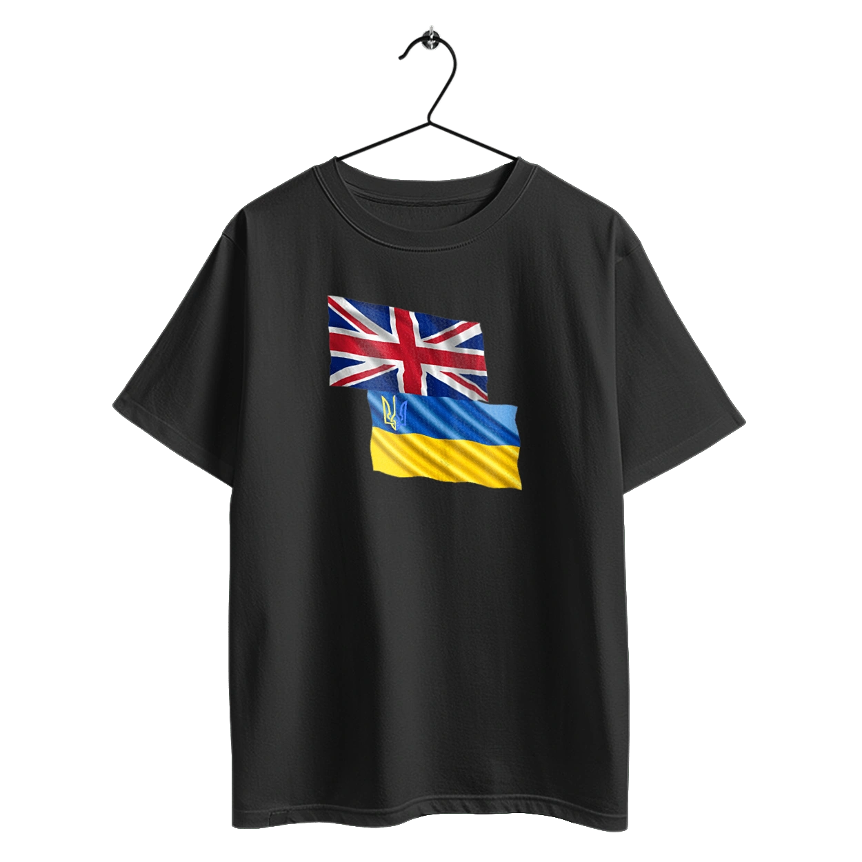 Flag United Kingdom, Flag Ukraine, Support Ukraine