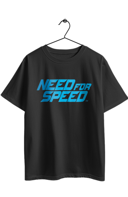 Oversized t-shirt with prints Need for speed. Heat, need, need for speed, nfs, speed, unbound. 2070702