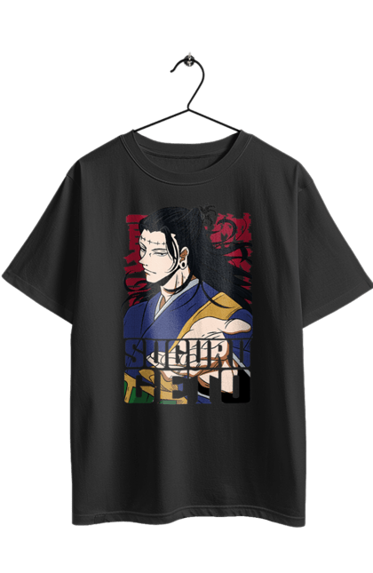 Футболка оверсайз з принтом "Магічна битва Гето". Anime, geto, jujutsu kaisen, manga, suguru geto, аніме, гето, магічна битва, манга, сугуру гето. 2070702