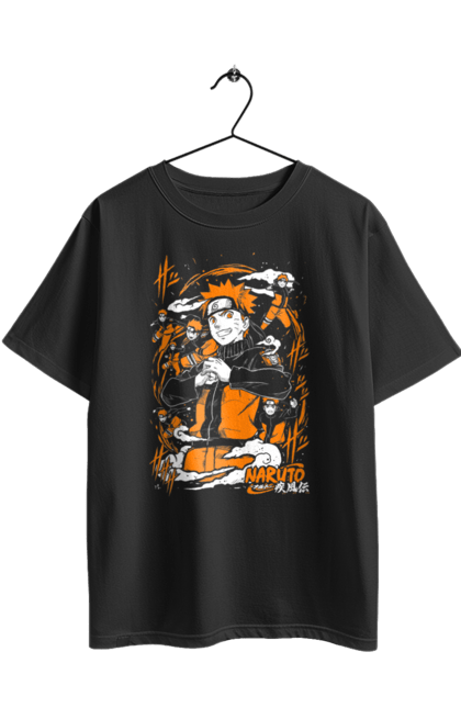 Футболка оверсайз з принтом "Наруто". Naruto, аніме, манга, наруто, ніндзя, персонаж, серіал. 2070702