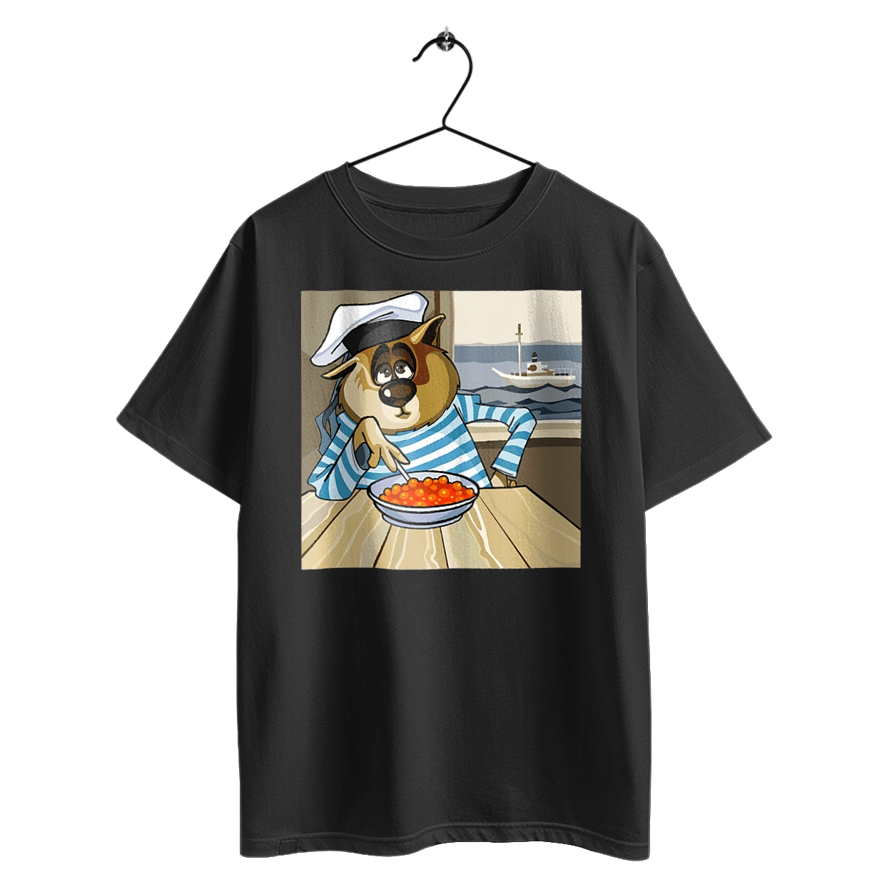 Кот Моряк, На Кораблі Їсть Червону Ікру